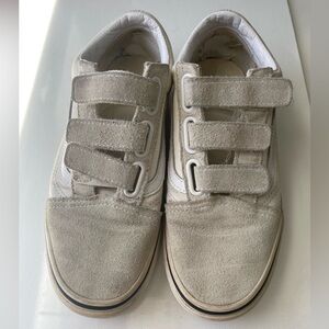 VANS Old Skool V Suede Velcro Strap Shoe